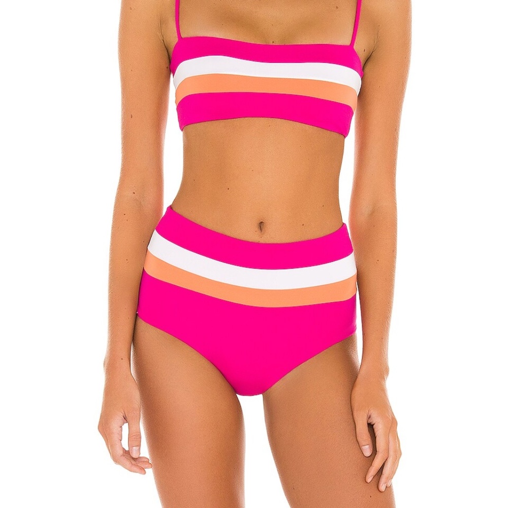 L*Space Stripe Bikini Bottoms